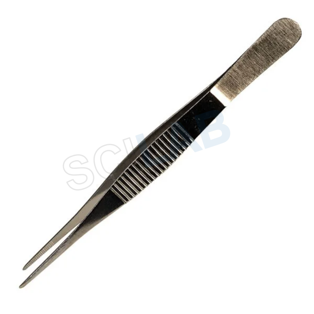 Tweezers-Straight Head-125mm-Stainless Steel