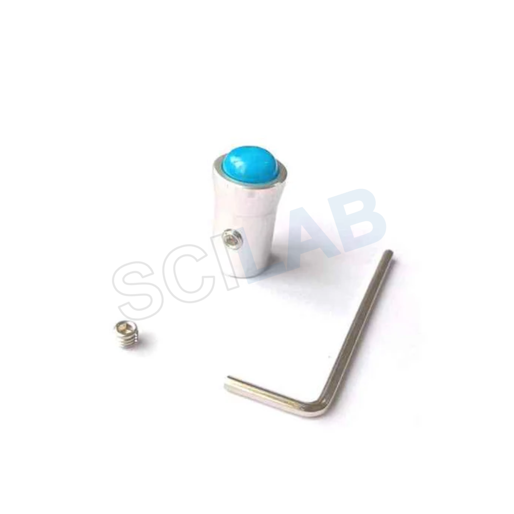 12 mm Silver Gemstone Tuning Fork Vibration Feet