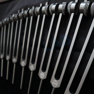 Solfeggio Tuning Fork Set - 9pc Chakra Tuning Fork for Healing - 0.25