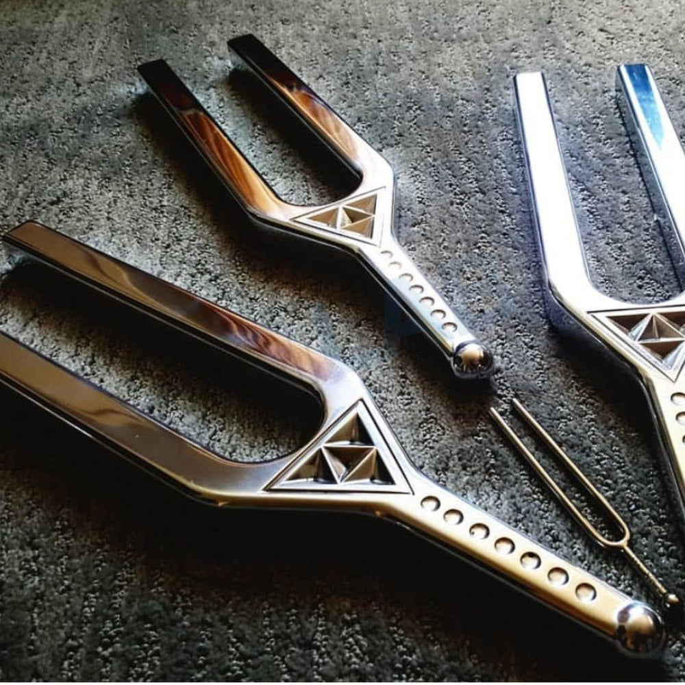 512 Hz Sound Swords, the Biggest Tuning Forks